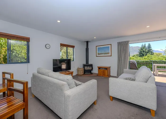 度假居 Terrific Views On Totara 瓦纳卡